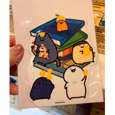 お文具さん日本製大尺寸貼紙