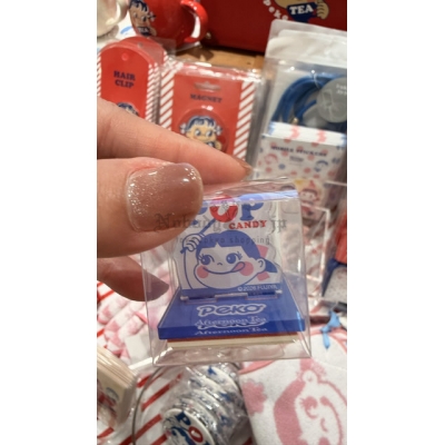 Afternoon Tea x 不二家Peko牛奶妹聯名方形橡皮印章