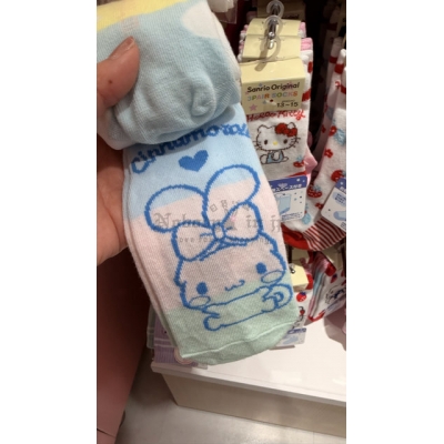  Sanrio 3入16～18cm兒童短襪