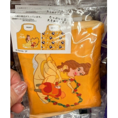 迪士尼通販雙面圖案折疊購物袋