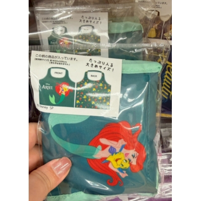 迪士尼通販雙面圖案折疊購物袋