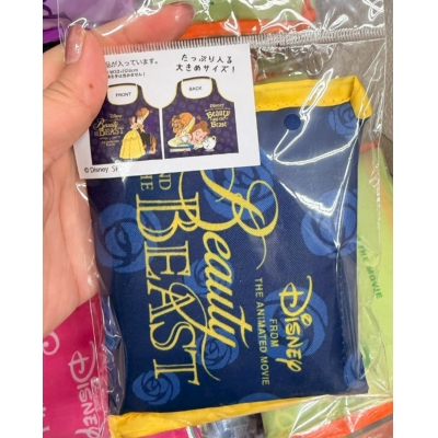 迪士尼通販雙面圖案折疊購物袋