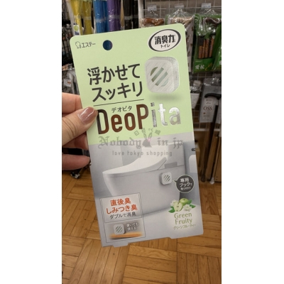 日本雞仔牌消臭力DeoPita馬桶除臭貼