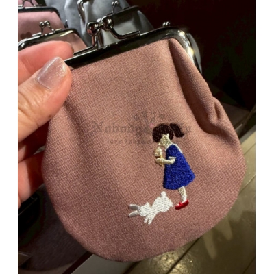 Pocchiri橫濱限定刺繡2.5寸小物包