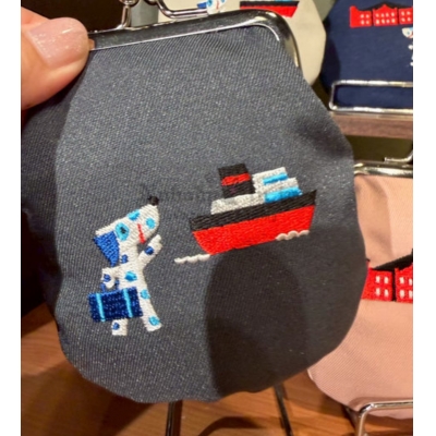 Pocchiri橫濱限定刺繡2.5寸小物包
