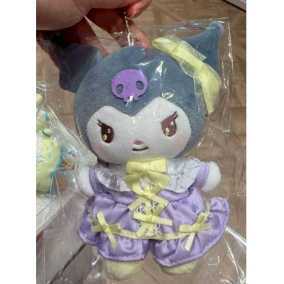 munyugurumi x Sanrio聯名絲帶蕾絲絨毛吊飾