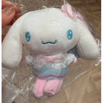 munyugurumi x Sanrio聯名絲帶蕾絲絨毛吊飾