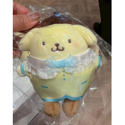 munyugurumi x Sanrio聯名絲帶蕾絲絨毛吊飾