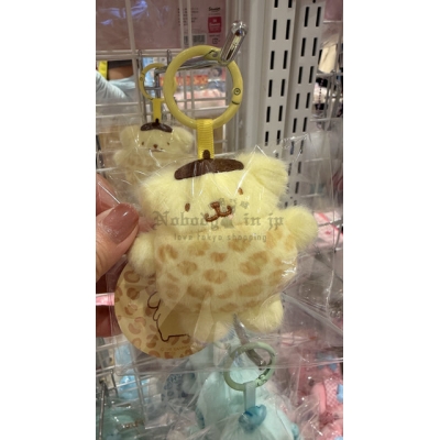 munyugurumi x Sanrio聯名豹紋絨毛吊飾