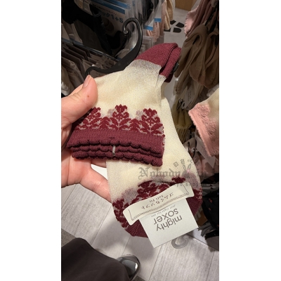 Tabio靴下屋綺麗蕾絲透膚襪