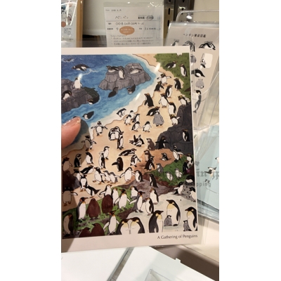 企鵝市集期間限定展單入明信片