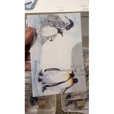 企鵝市集期間限定展單入明信片