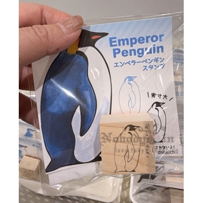 企鵝市集期間限定展橡皮印章