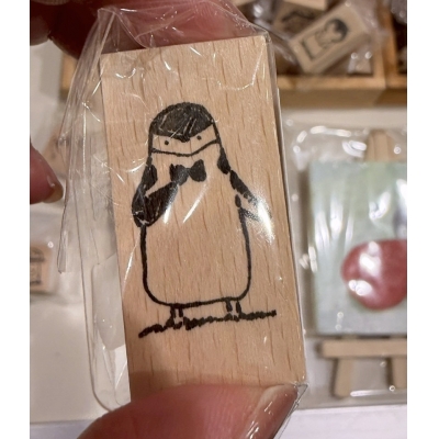 企鵝市集期間限定展橡皮印章
