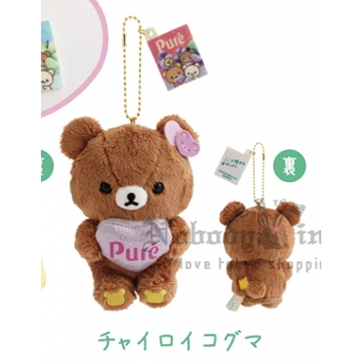 San-X懶熊 x Pure軟糖聯名絨毛吊飾