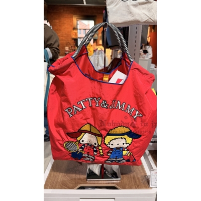 Ball & Chain x Sanrio 聯名PATTY & JIMMY系列M號購物袋