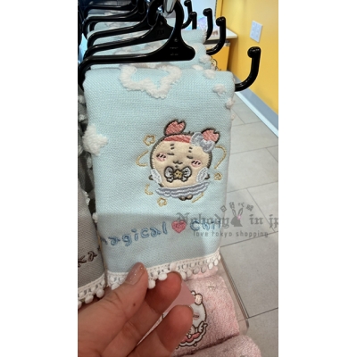 吉伊卡哇魔法少女系列刺繡蕾絲方巾