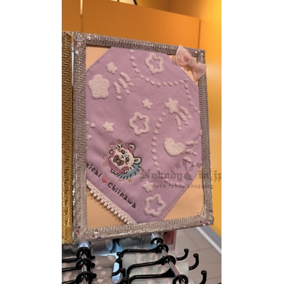 吉伊卡哇魔法少女系列刺繡蕾絲方巾