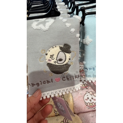 吉伊卡哇魔法少女系列刺繡蕾絲方巾