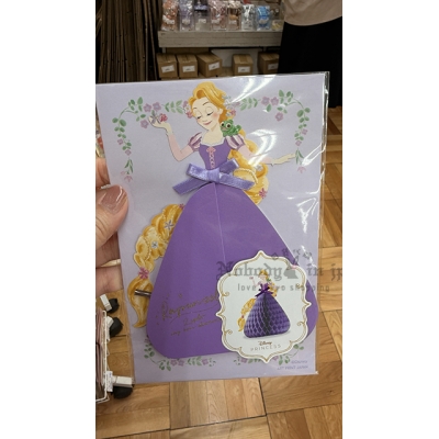 迪士尼通販立體裙擺造型卡片 特價
