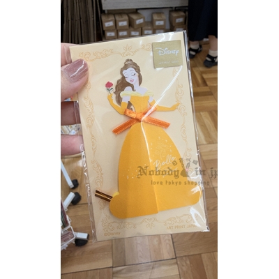 迪士尼通販立體裙擺造型卡片 特價