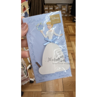 迪士尼通販立體裙擺造型卡片 特價