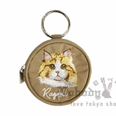 可愛動物刺繡登山扣掛包 特價