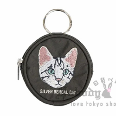 可愛動物刺繡登山扣掛包 特價