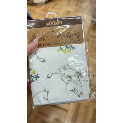 Moomin嚕嚕米3入抹布組 特價