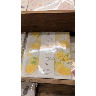 日本製蚊帳の夢35x40cm絵便洗碗巾 特價