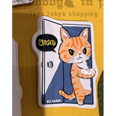 飛び猫商店造型貼紙