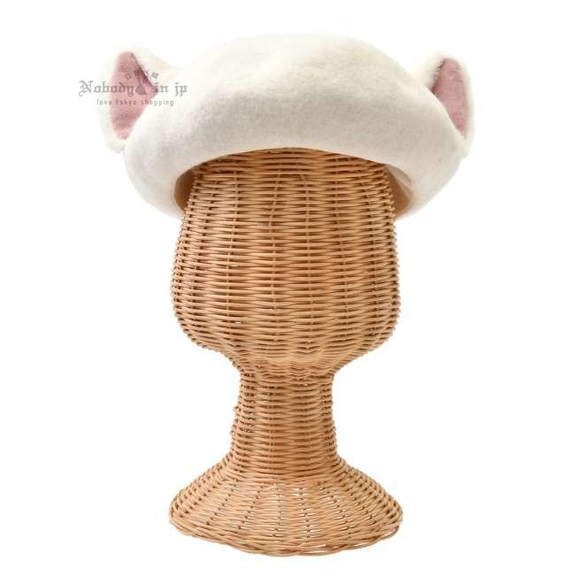 【再入荷】マリー おしゃれキャット 帽子・ベレー帽 COSTUME GOODS ホワイト 57_結果.jpg